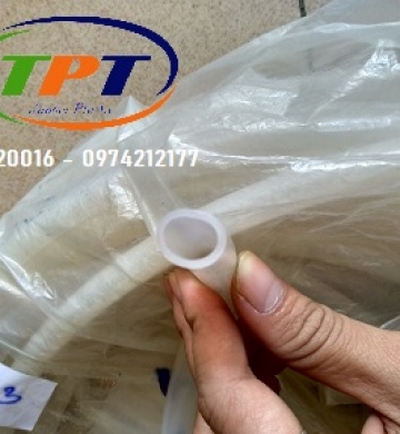 Ống silicone trắng 10x13