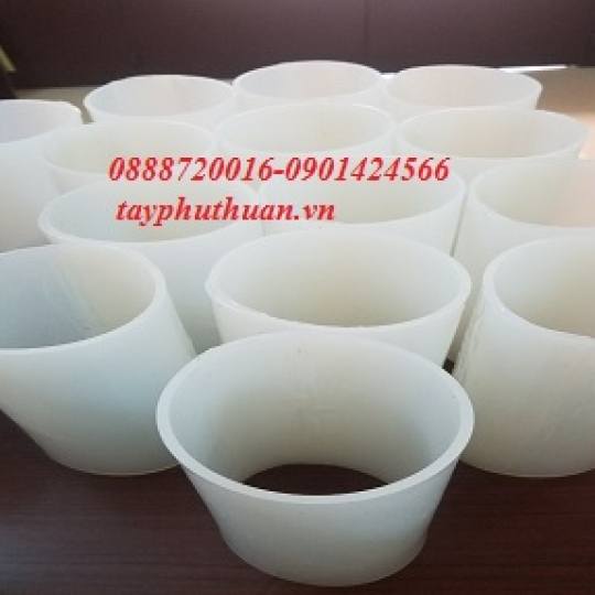 ỐNG SILICONE TRẮNG TO