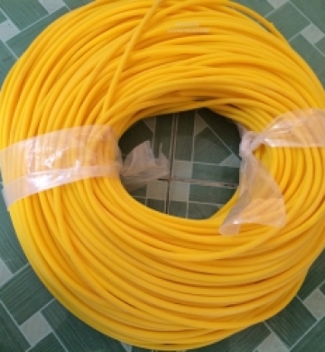 Ống silicon màu vàng phi 6x9mm